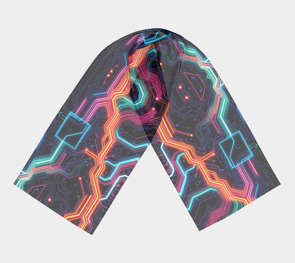 Neon Tech (BDS #2) Long Shawl