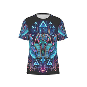 Egyptian Tech Sobek Cotton T-shirt by Bazaar Design Style