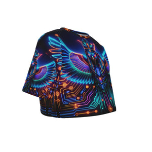 Egyptian Tech Horus Crop Top T-Shirt