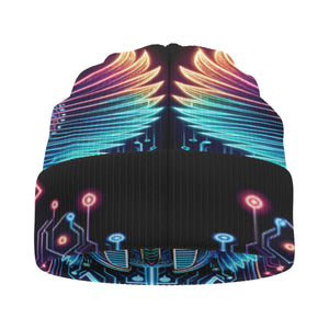 Egyptian Tech Sobek Beanie Hat by Bazaar Design Style