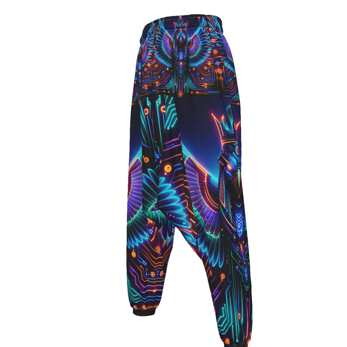 Egyptian Tech Horus Harem Pants by Bazaar Design Style