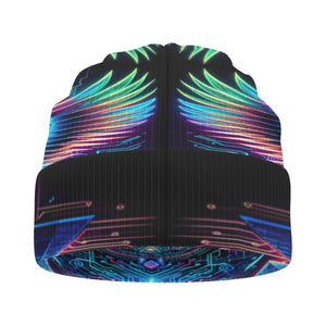 Egyptian Tech Anubis Beanie Hat by Bazaar Design Style