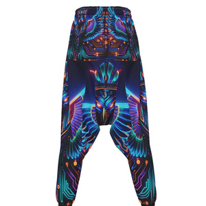 Egyptian Tech Horus Harem Pants by Bazaar Design Style