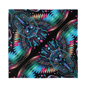 Egyptian Tech Bastet Bandana by Bazaar Design Style