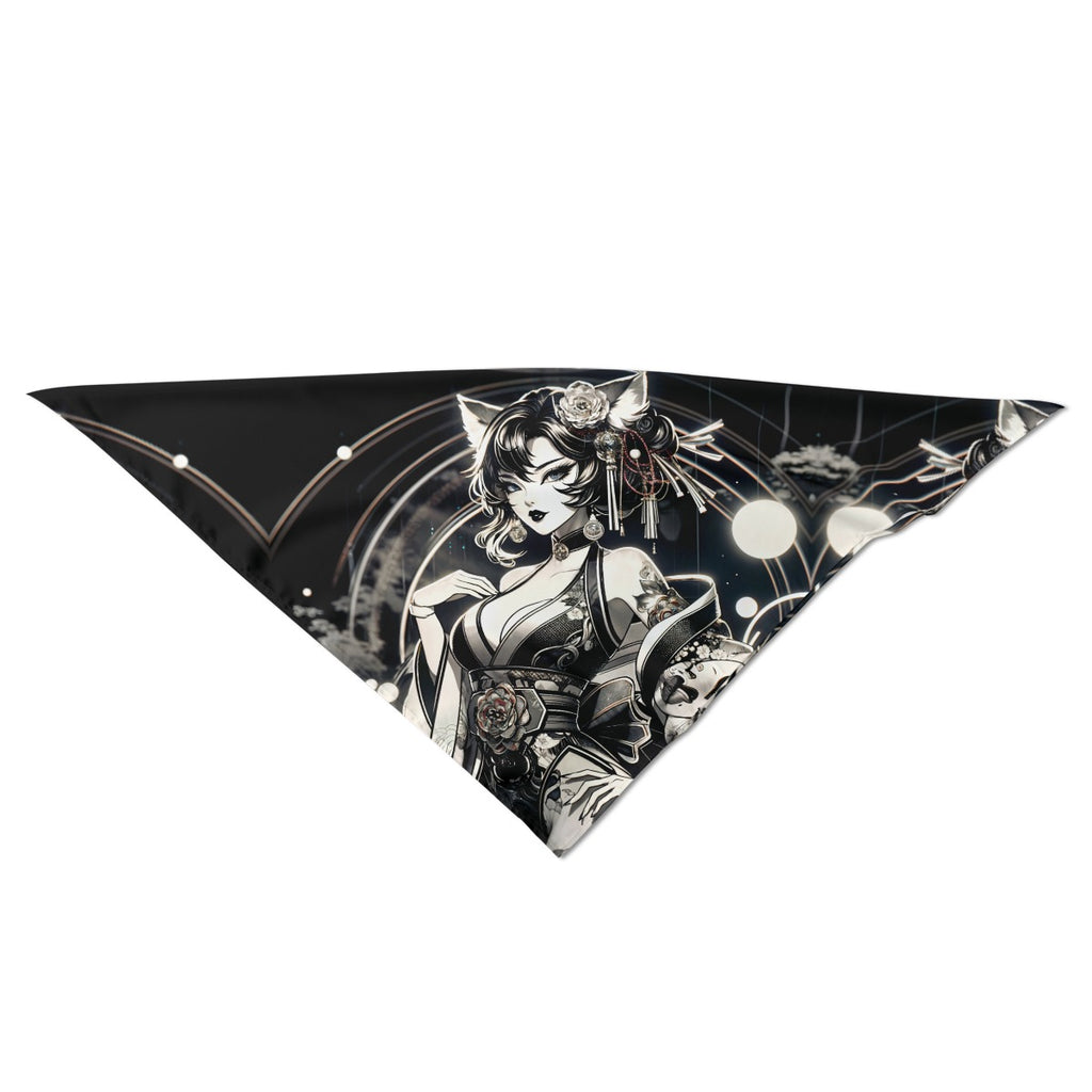Pin-Up Girl Cat Bandana by Bazaar Design Style