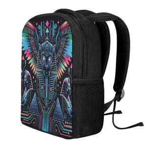 Egyptian Tech Bastet Student Backpack by Bazaar Design Style