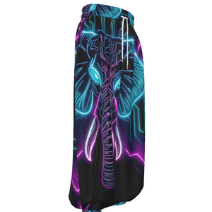 Neon Spirit Animal Elephant Lantern Pants by Bazaar Design Style