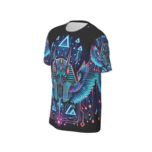 Egyptian Tech Sobek Cotton T-shirt by Bazaar Design Style