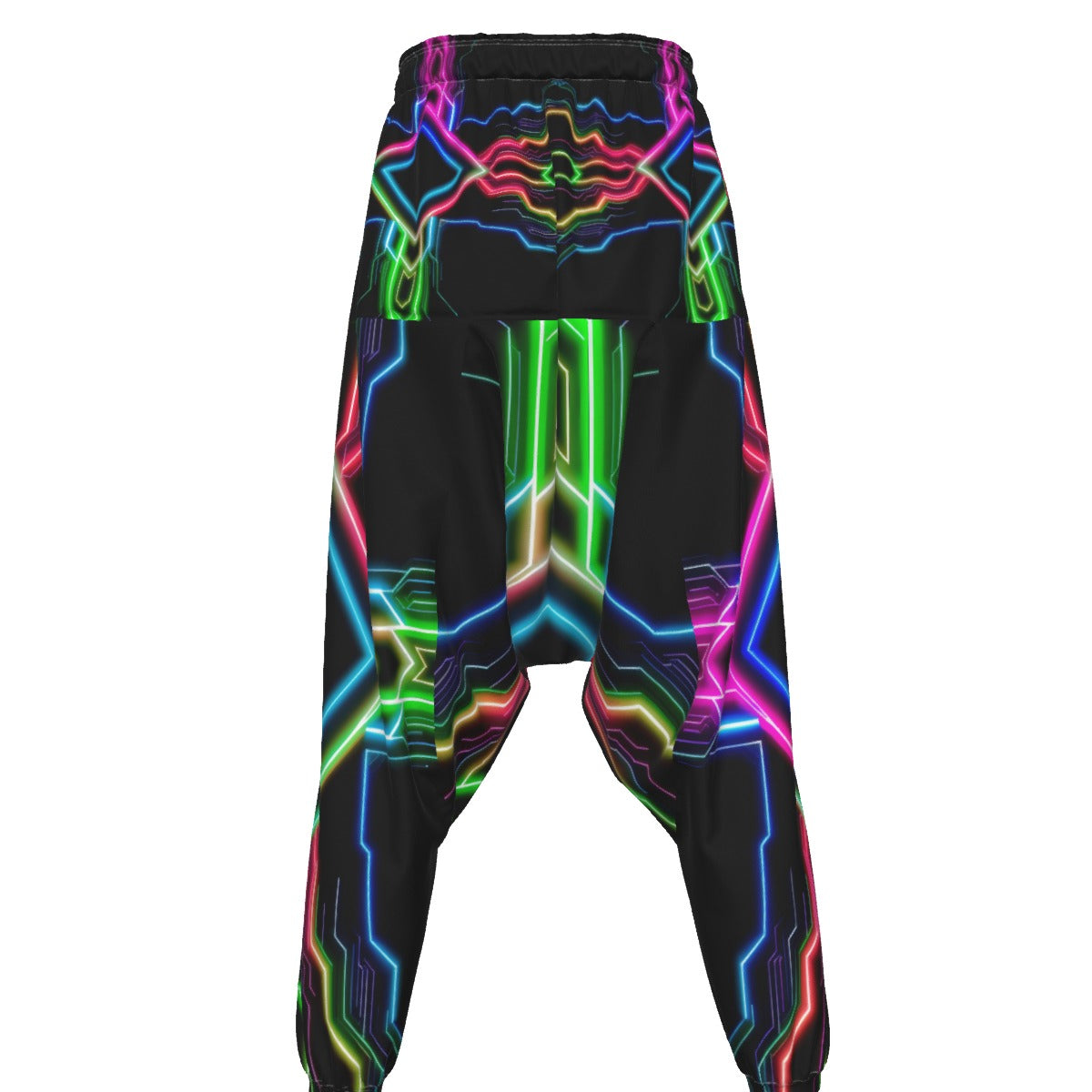 Neon Tech Harem Pants by Bazaar Design Style