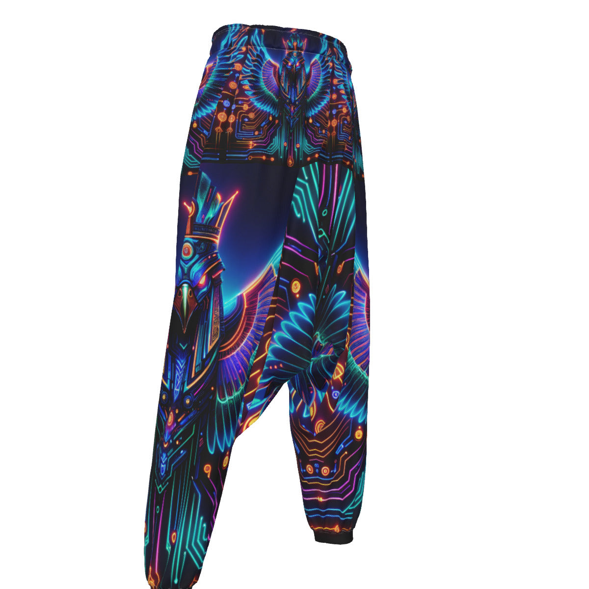 Egyptian Tech Horus Harem Pants by Bazaar Design Style
