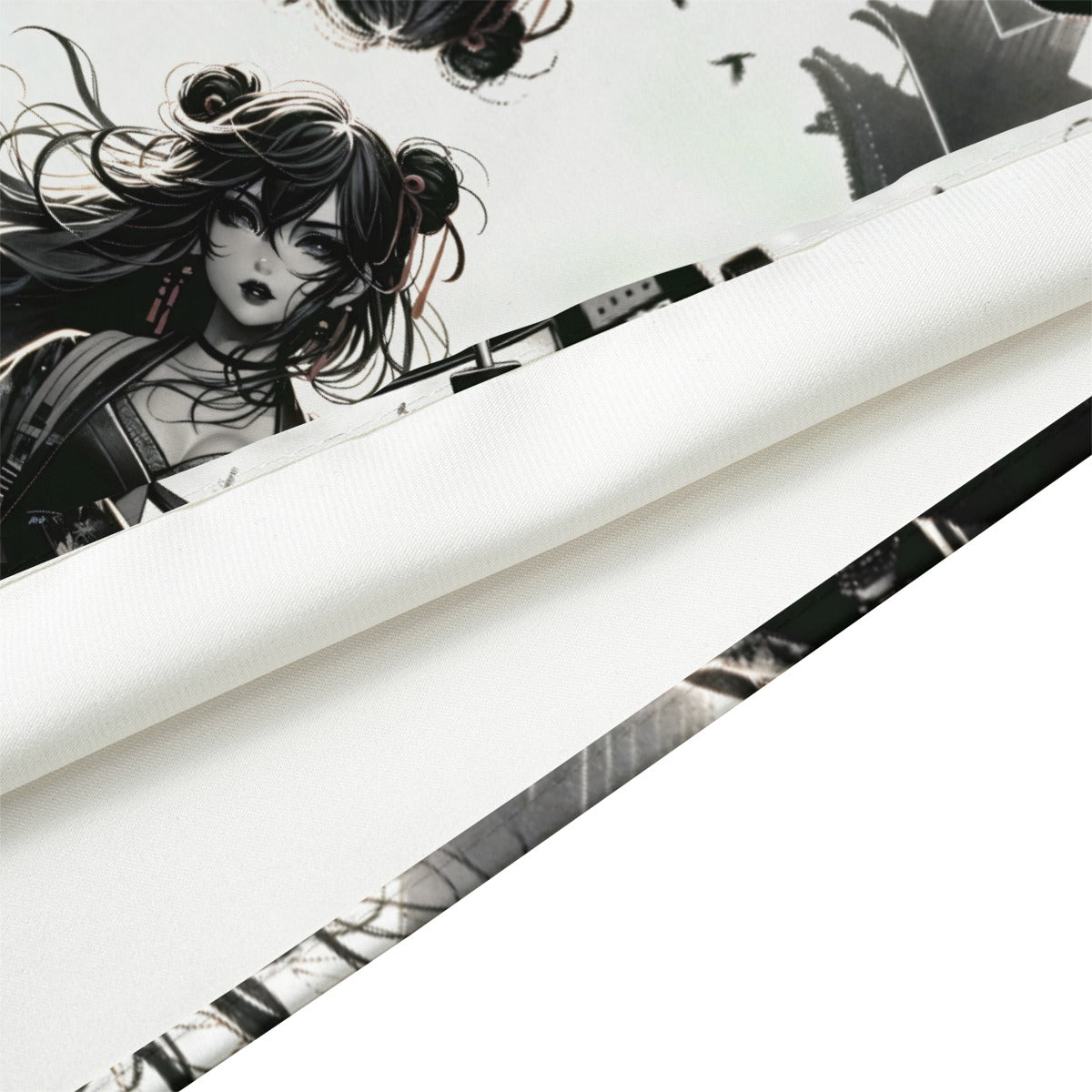 Anime Pin-Up Girl Longboard Bandana by Bazaar Design Style