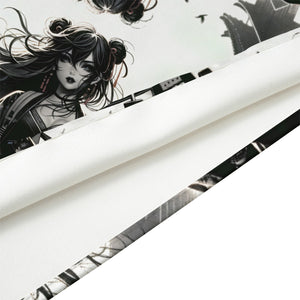 Anime Pin-Up Girl Longboard Bandana by Bazaar Design Style