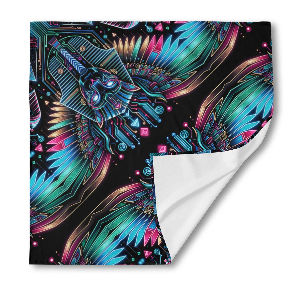 Egyptian Tech Bastet Bandana by Bazaar Design Style