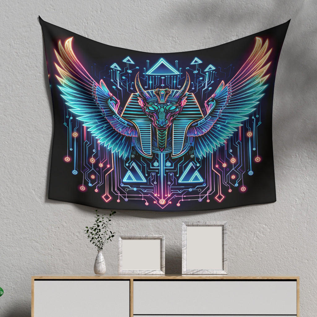 Egyptian Tech Sobek Tapestry by Bazaar Design Style