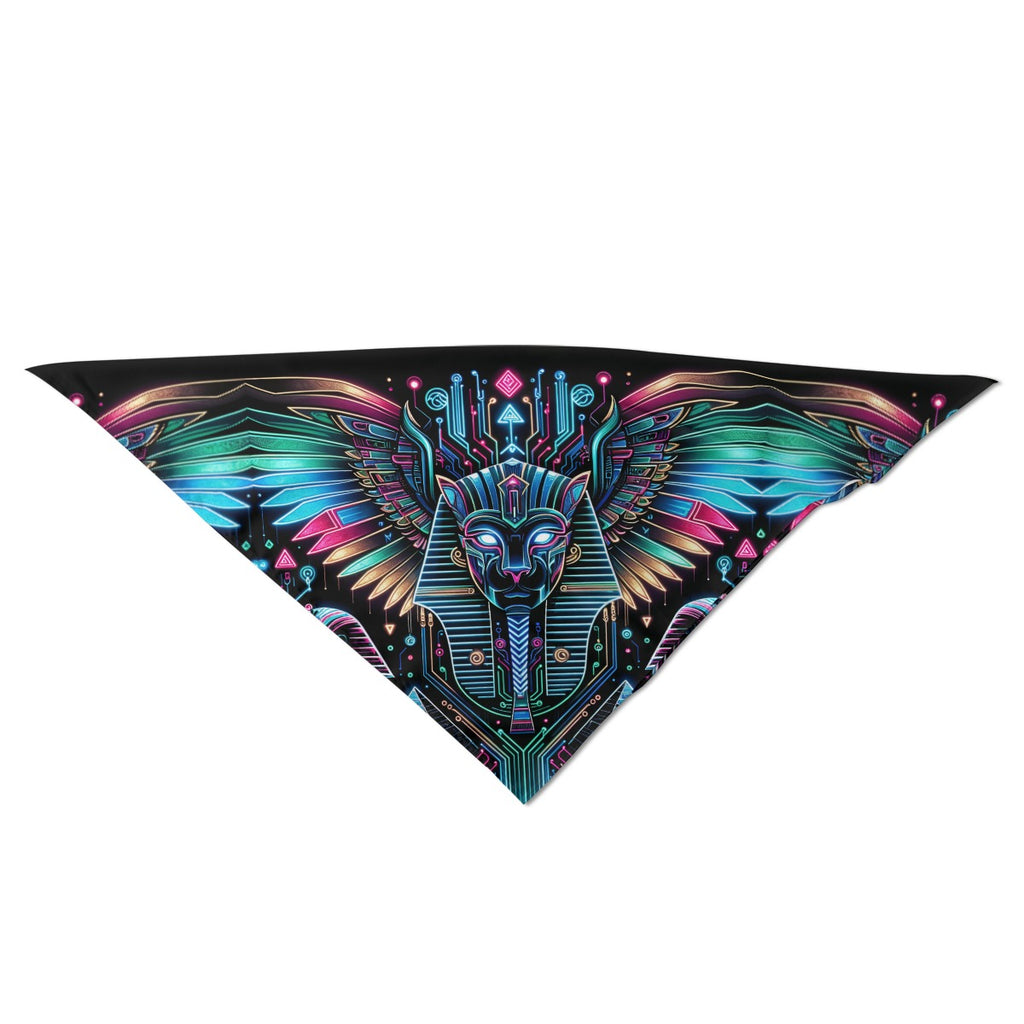 Egyptian Tech Bastet Bandana by Bazaar Design Style
