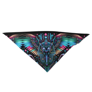 Egyptian Tech Bastet Bandana by Bazaar Design Style