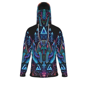 Egyptian Tech Sobek Hoodie with Mask by Bazaar Design Style