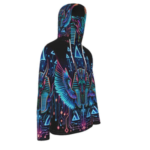 Egyptian Tech Sobek Hoodie with Mask by Bazaar Design Style