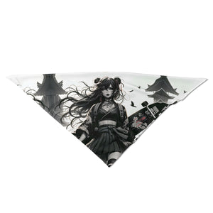 Anime Pin-Up Girl Longboard Bandana by Bazaar Design Style