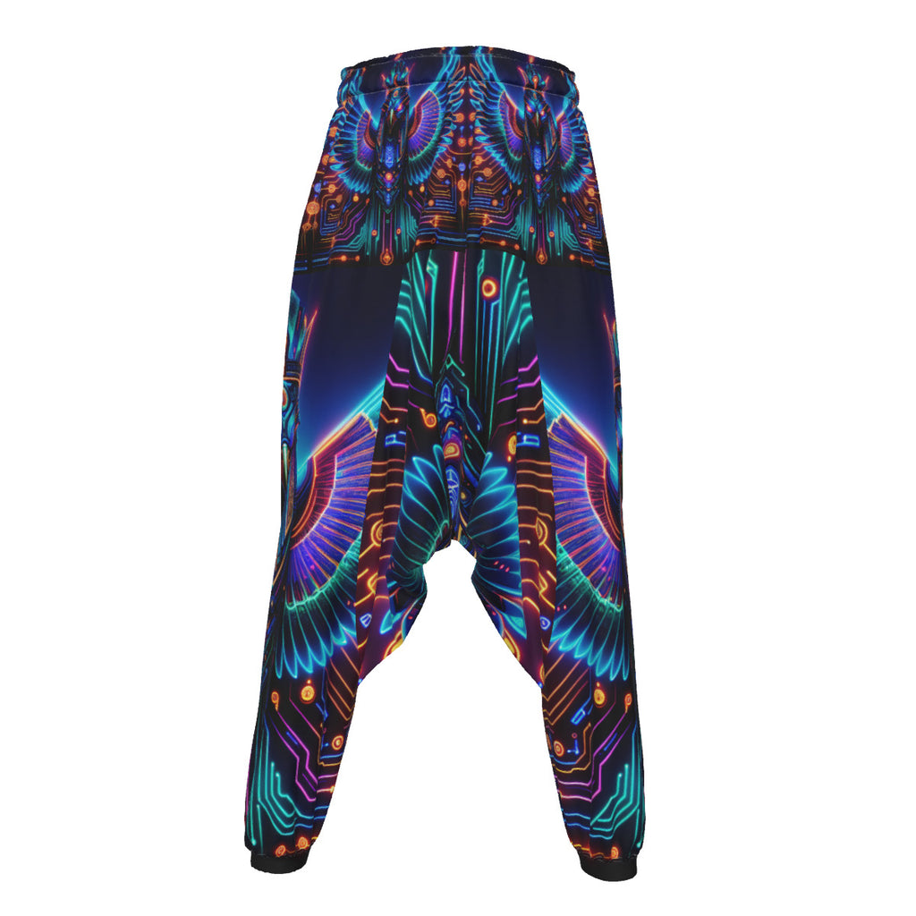 Egyptian Tech Horus Harem Pants by Bazaar Design Style