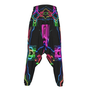 Neon Tech Harem Pants by Bazaar Design Style