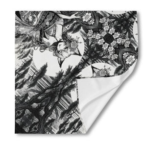 Anime Pin-up Girl Fox Bandana by Bazaar Design Style