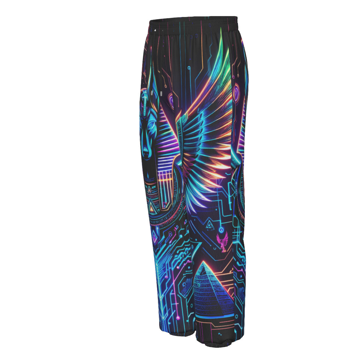 Egyptian Tech Anubis Cotton Sweatpants