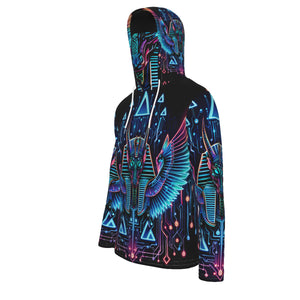Egyptian Tech Sobek Hoodie with Mask by Bazaar Design Style