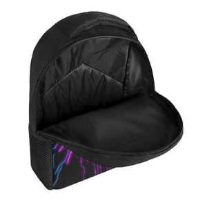 Neon Spirit Animal Tiger Student Backpack by Bazaar Design Style