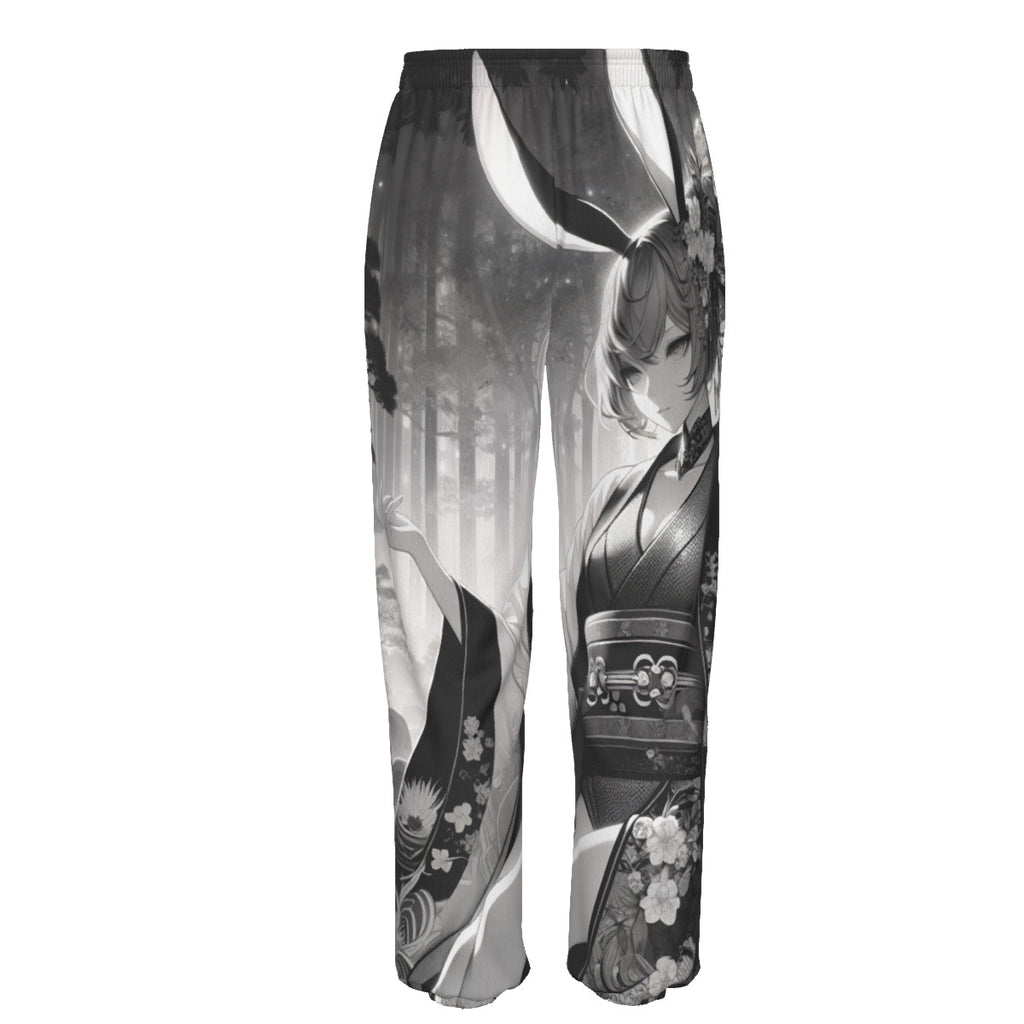 Anime Pin-Up Bunny Girl Cotton Sweatpants