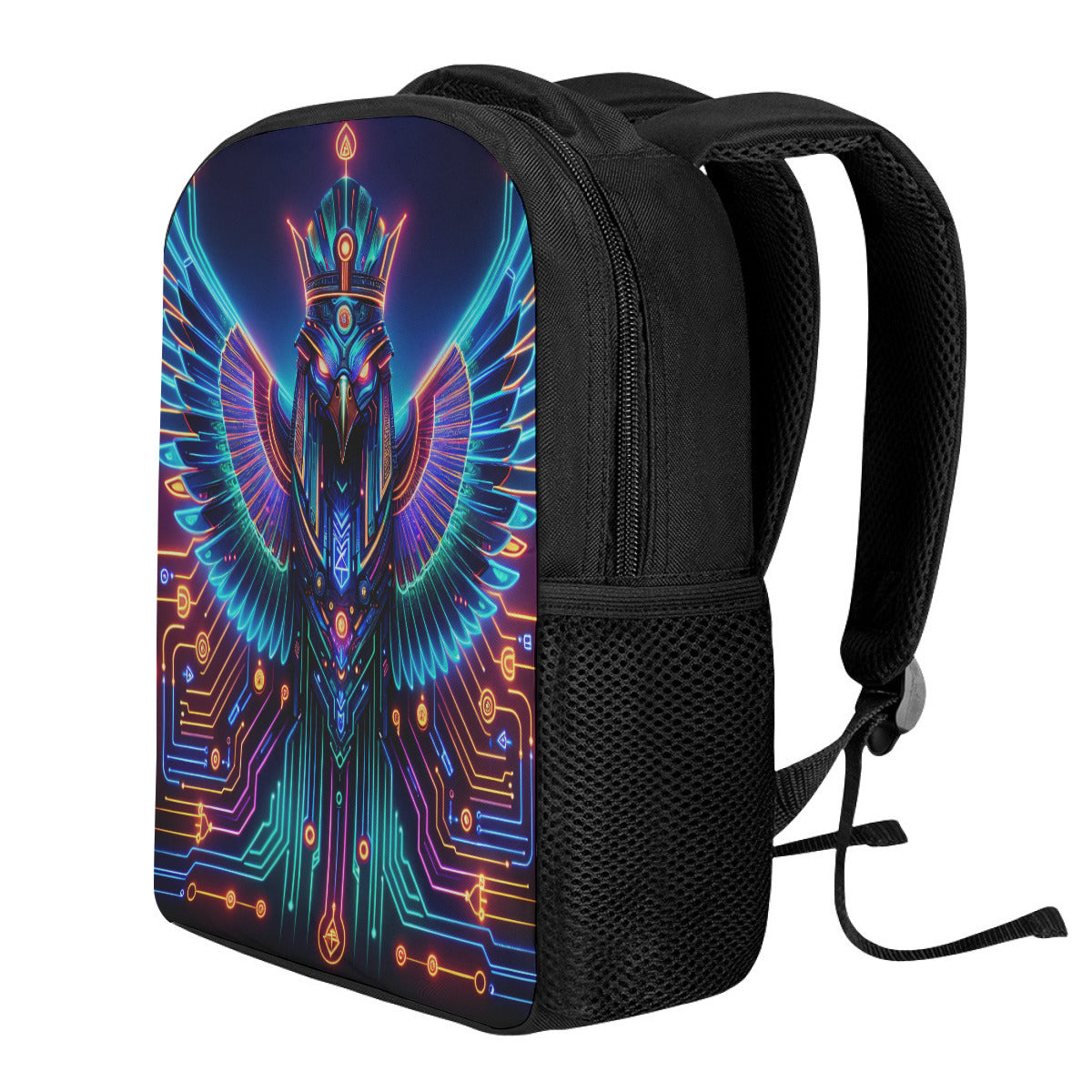Egyptian Tech Horus Student Backpack by Bazaar Design Style