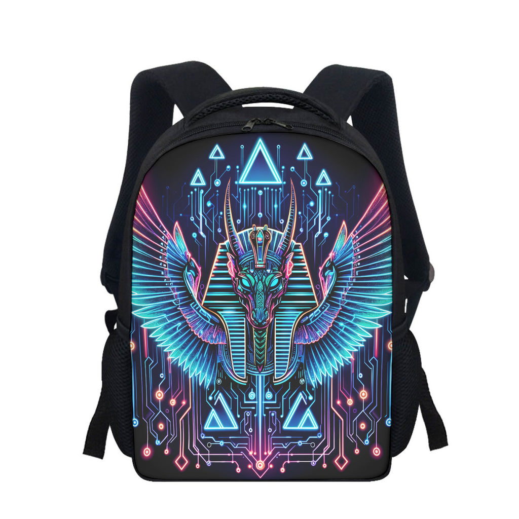 Egyptian Tech Sobek Student Backpack by Bazaar Design Style