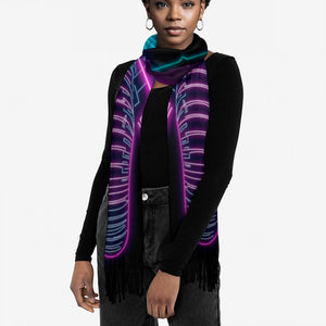 Neon Spirit Animal Elephant Pashmina by Bazaar Design Style