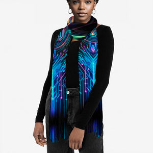 Egyptian Tech Anubis Pashmina by Bazaar Design Style