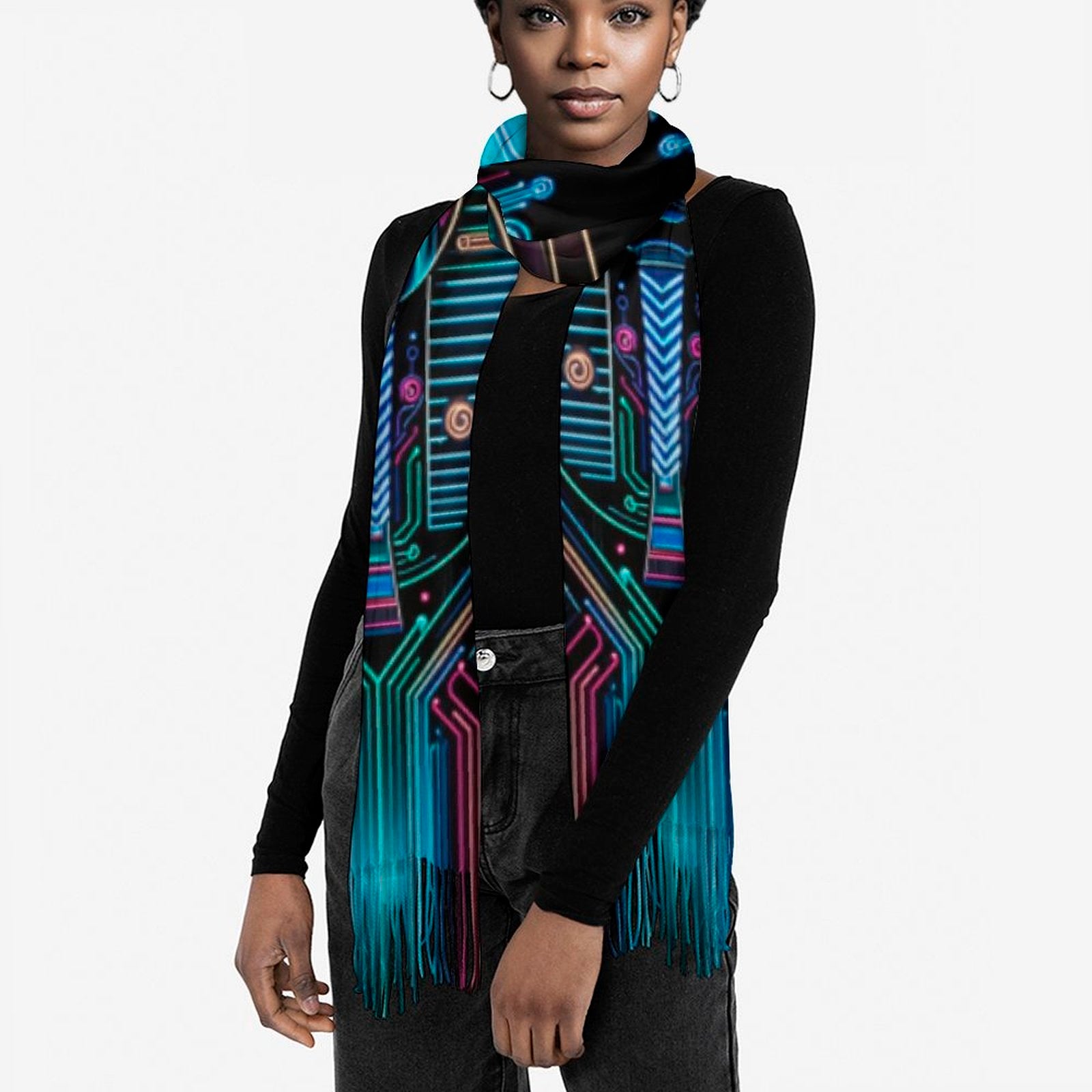 Egyptian Tech Bastet Pashmina by Bazaar Design Style