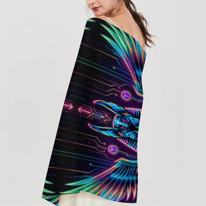 Egyptian Tech Anubis Pashmina by Bazaar Design Style