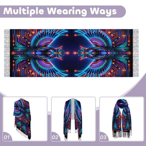 Egyptian Tech Horus Pashmina by Bazaar Design Style