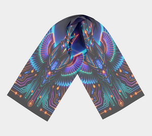 Egyptian Tech Horus Long Shawl by Bazaar Design Style