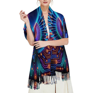 Egyptian Tech Horus Pashmina by Bazaar Design Style