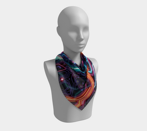 Neon Tech (BDS #2) Square Shawl