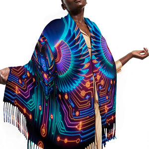 Egyptian Tech Horus Pashmina by Bazaar Design Style