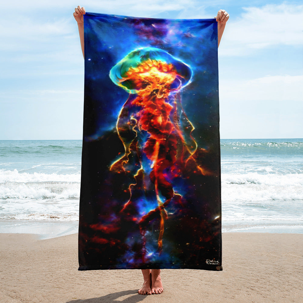 Nebula Jellyfish UV Towel 30x60