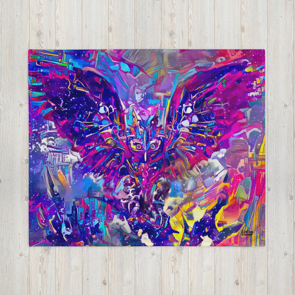 Night Owl UV Throw Blanket 50x60